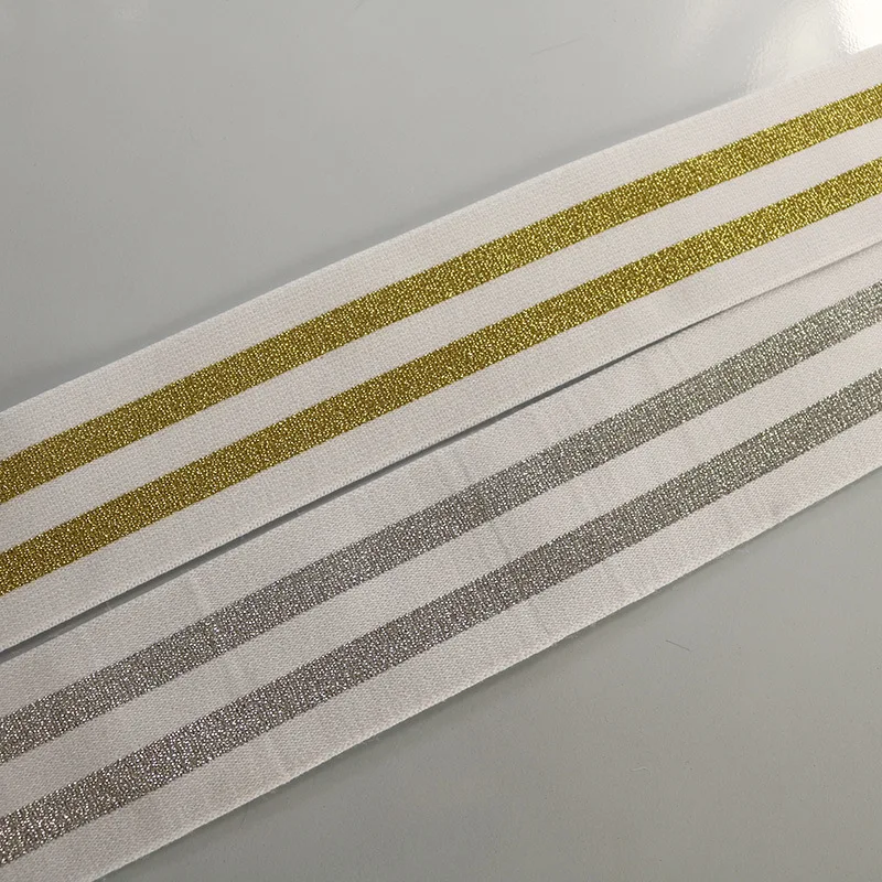 5cm Nylon Colorful Stripe Elastic Bands Shoulder Bottom Straps Rubber Band 50mm for DIY Webbing Garment Sewing Accessories 1M
5cm Nylon Colorful Stripe Elastic Bands Shoulder Bottom Straps Rubber Band 50mm for DIY Webbing Garment Sewing Accessories 1M