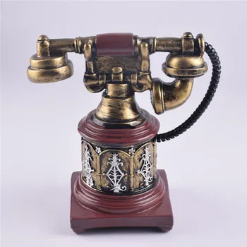 Retro Court Royal Telephone Piggy Bank Creative Resin Arts And Crafts Money Box Gift Desktop Place Adorn Home Furnishing Article
Retro Court Royal Telephone Piggy Bank Creative Resin Arts And Crafts Money Box Gift Desktop Place Adorn Home Furnishing Article