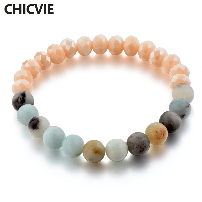 CHICVIE Pink Charms Natural Stone Custom Chakra Bracelets & Bangles Beads For Women Jewelry Making Rainbow Bracelets SBR180054
CHICVIE Pink Charms Natural Stone Custom Chakra Bracelets & Bangles Beads For Women Jewelry Making Rainbow Bracelets SBR180054