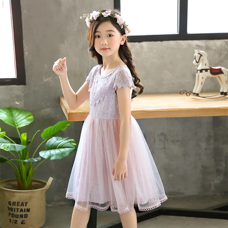 Summer Kids Dress for Girls 4 5 6 7 8 9 10 Years Children Lavender Mesh Lace Party Dresses Girl Princess Costume Vestidos 4M13A
Summer Kids Dress for Girls 4 5 6 7 8 9 10 Years Children Lavender Mesh Lace Party Dresses Girl Princess Costume Vestidos 4M13A