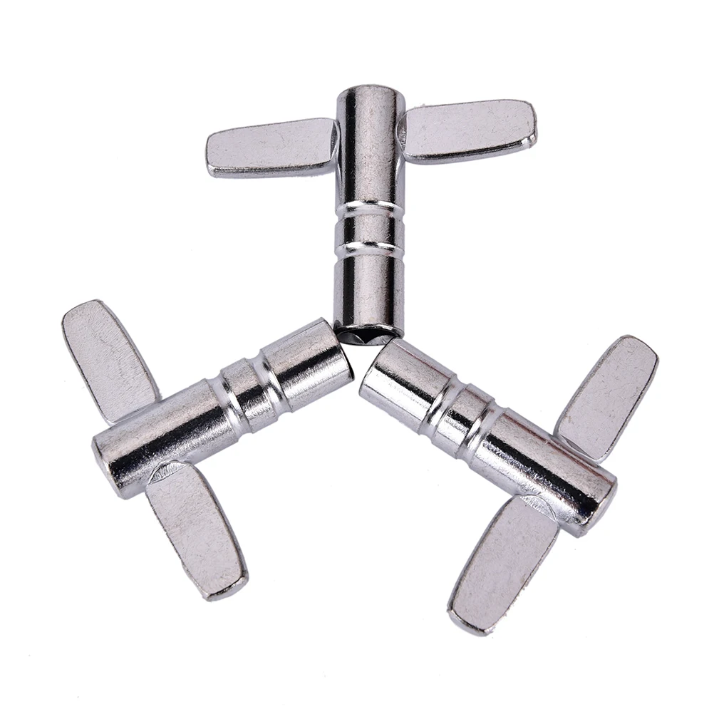 3 Pcs 1/5" Silvery Metal Drum Skin Tuning Key Tuner Solid Snare Wrench Hole Dia 5x5mm Square Socket Tool
3 Pcs 1/5" Silvery Metal Drum Skin Tuning Key Tuner Solid Snare Wrench Hole Dia 5x5mm Square Socket Tool