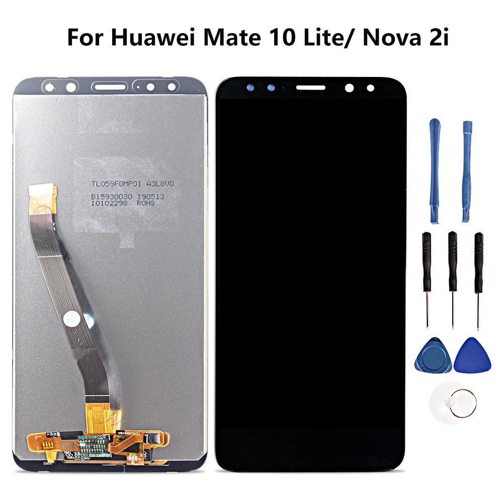 For Huawei Mate 10 Lite Novia 2i Touch Screen Display Assembly Replacement For Huawei RNE-L01 RNE-L02 RNE-L03 RNE-L21 RNE-L22
For Huawei Mate 10 Lite Novia 2i Touch Screen Display Assembly Replacement For Huawei RNE-L01 RNE-L02 RNE-L03 RNE-L21 RNE-L22