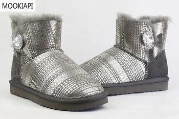 2019 Fashion Women Snow Boots Warm Wool Winter Boots Genuine Sheepskin Leather 100% Natural Fur Women Boots Shoes
2019 Fashion Women Snow Boots Warm Wool Winter Boots Genuine Sheepskin Leather 100% Natural Fur Women Boots Shoes