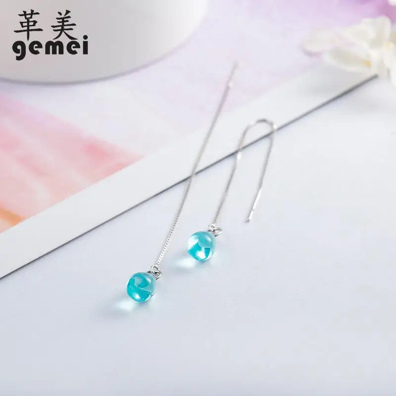 Gemei 2018 New Fashion Earrings Blue Water Drop Crystal Drop Earrings For Women Fashion 925 Sterling Silver Jewelry
Gemei 2018 New Fashion Earrings Blue Water Drop Crystal Drop Earrings For Women Fashion 925 Sterling Silver Jewelry