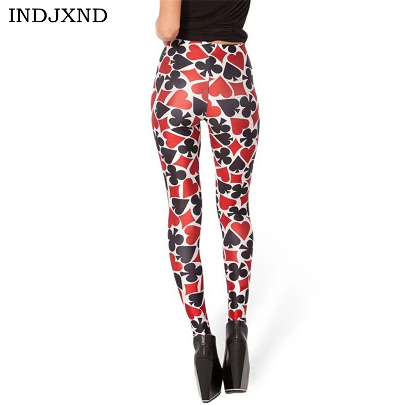 INDJXND Autumn Poker Flower Leggings Halloween Printed Fashion Stretch Female Leggins For Women Leggin Punk Rock Clothing
INDJXND Autumn Poker Flower Leggings Halloween Printed Fashion Stretch Female Leggins For Women Leggin Punk Rock Clothing