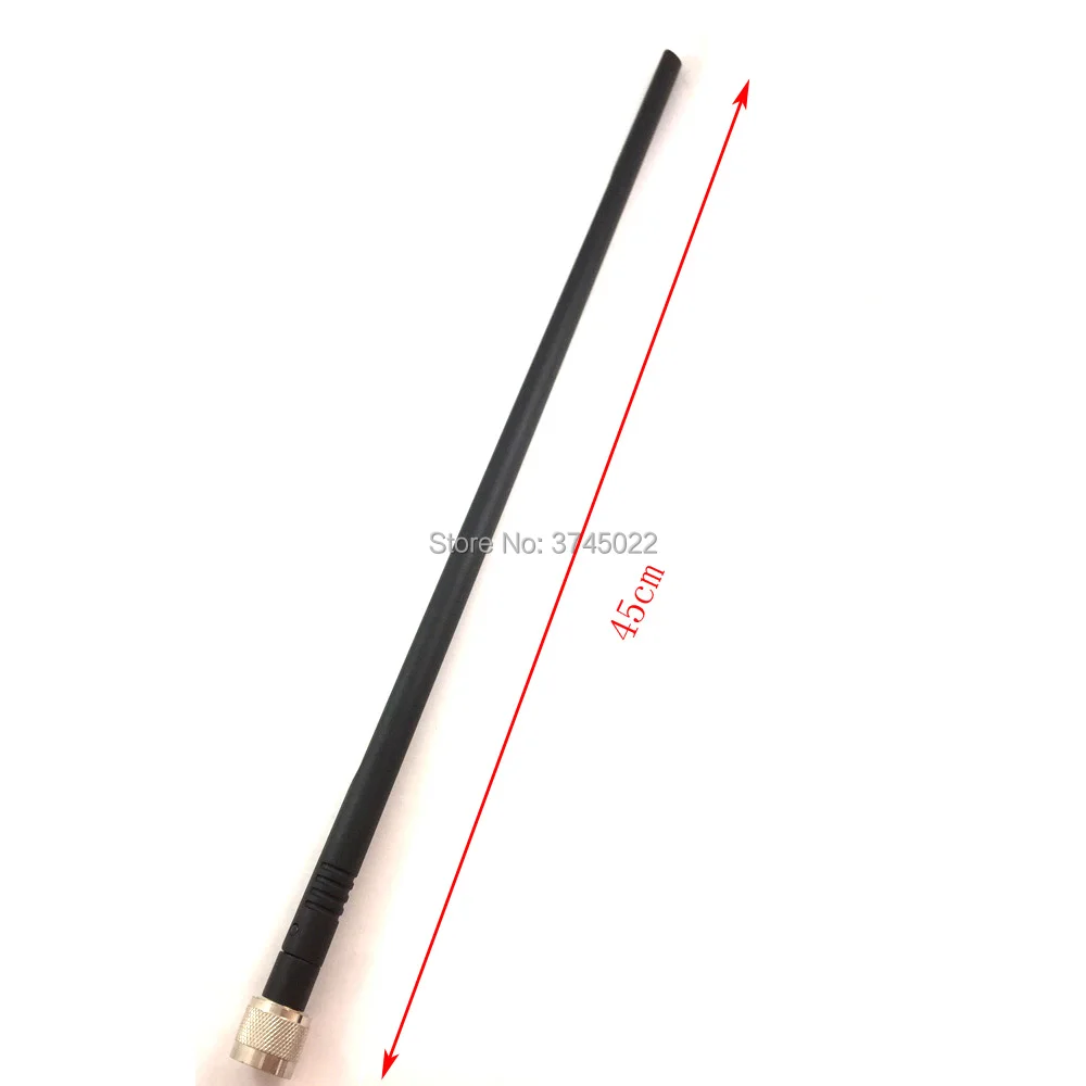

1pcs 3G Gsm Antenna High Gain 12dbi With N Male Plug Connector 800 900 1800 1900 2170MHz Rubber Aerial
