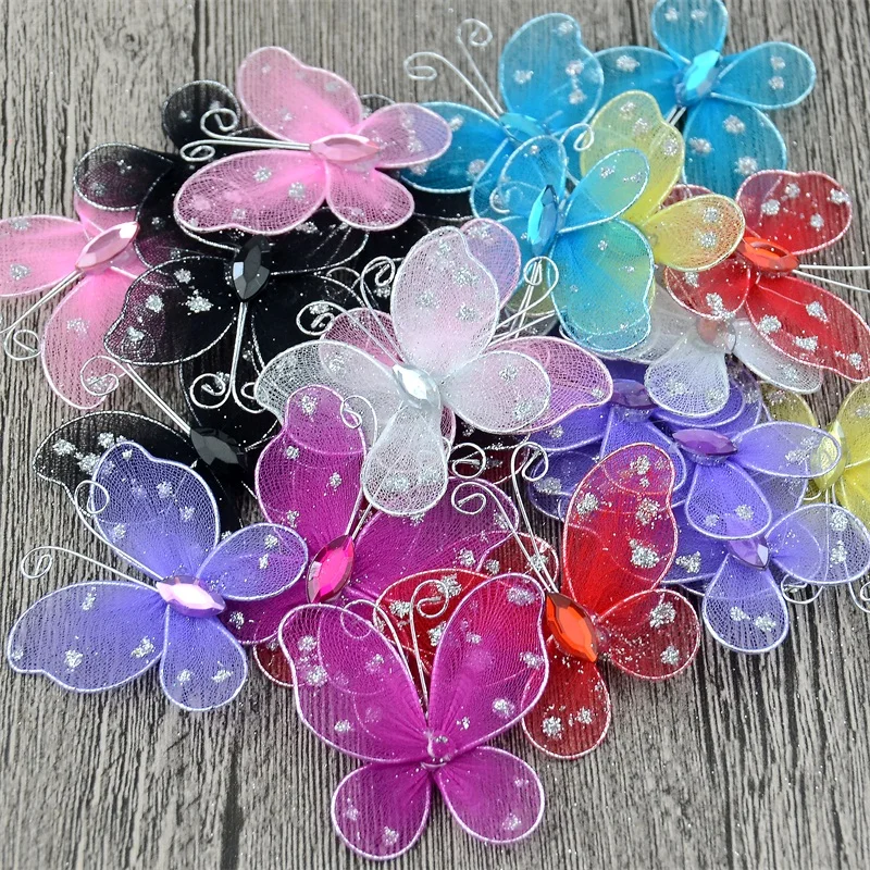 100Pcs Mesh 3D Multicolor PVC Butterfly Wall Stickers For Girl Kids Baby Rooms Kitchen Fridge Wedding Home Decoration
100Pcs Mesh 3D Multicolor PVC Butterfly Wall Stickers For Girl Kids Baby Rooms Kitchen Fridge Wedding Home Decoration