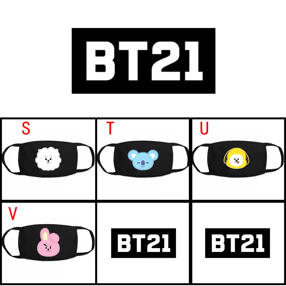 wellcomics kpop bts bt21 army van mang chimmy tata cooky rj koya
