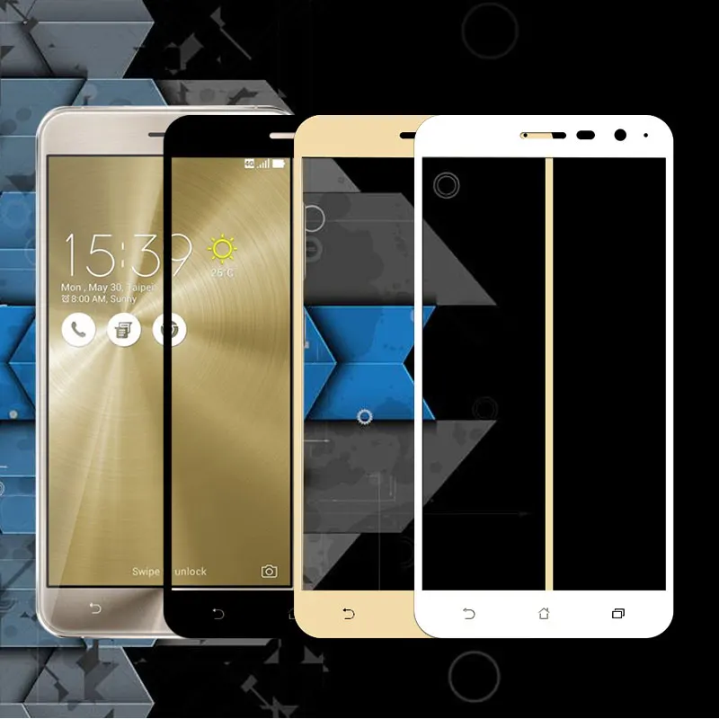 Закаленное стекло с полным покрытием для Asus ZenFone 3 ZE520KL тонкая защитная пленка