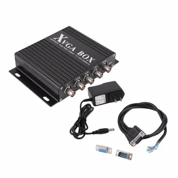 XVGA Box RGB RGBS RGBHV MDA CGA EGA to VGA Industrial Monitor Video Converter with US Plug Power Adapter Black
XVGA Box RGB RGBS RGBHV MDA CGA EGA to VGA Industrial Monitor Video Converter with US Plug Power Adapter Black