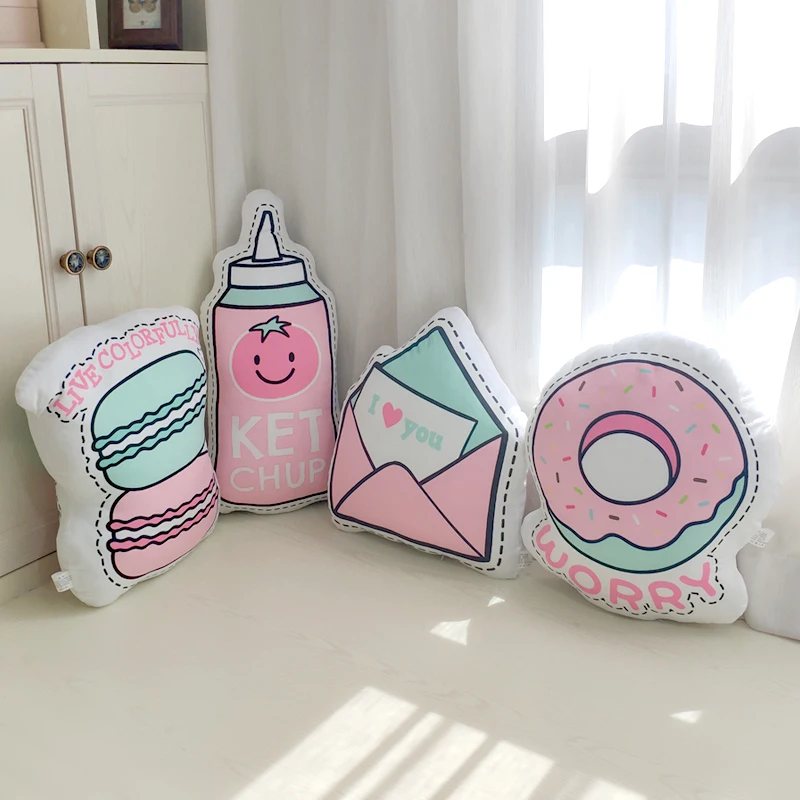 Decorative Pillow Pink Cute Pillow Home Decoration Accessories Cotton Filler Cushion Pillow Birthday Gift for Kid Bedroom Decor
Decorative Pillow Pink Cute Pillow Home Decoration Accessories Cotton Filler Cushion Pillow Birthday Gift for Kid Bedroom Decor