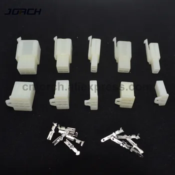 10sets 2/3/4/6/9 pin Automotive 2.8 Electrical wire Connector 2.8mm Male Female cable terminal plug Kits Motorcycle ebike car
10sets 2/3/4/6/9 pin Automotive 2.8 Electrical wire Connector 2.8mm Male Female cable terminal plug Kits Motorcycle ebike car