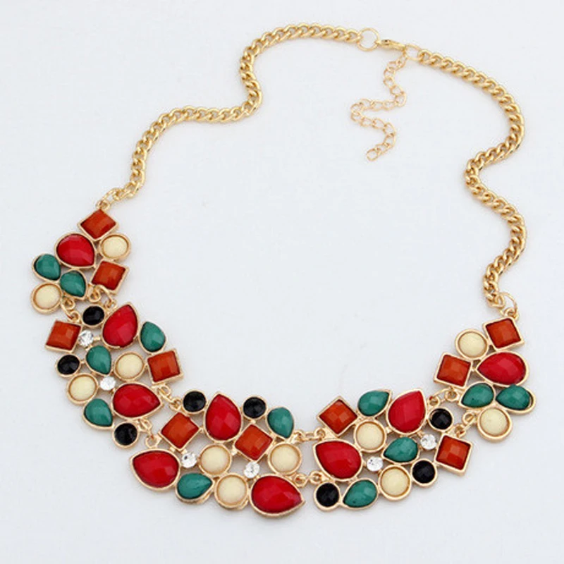 New Women's Vintage Bohemian Fashion Geometric Pattern Bib Necklace Pendants Jewelry
New Women's Vintage Bohemian Fashion Geometric Pattern Bib Necklace Pendants Jewelry