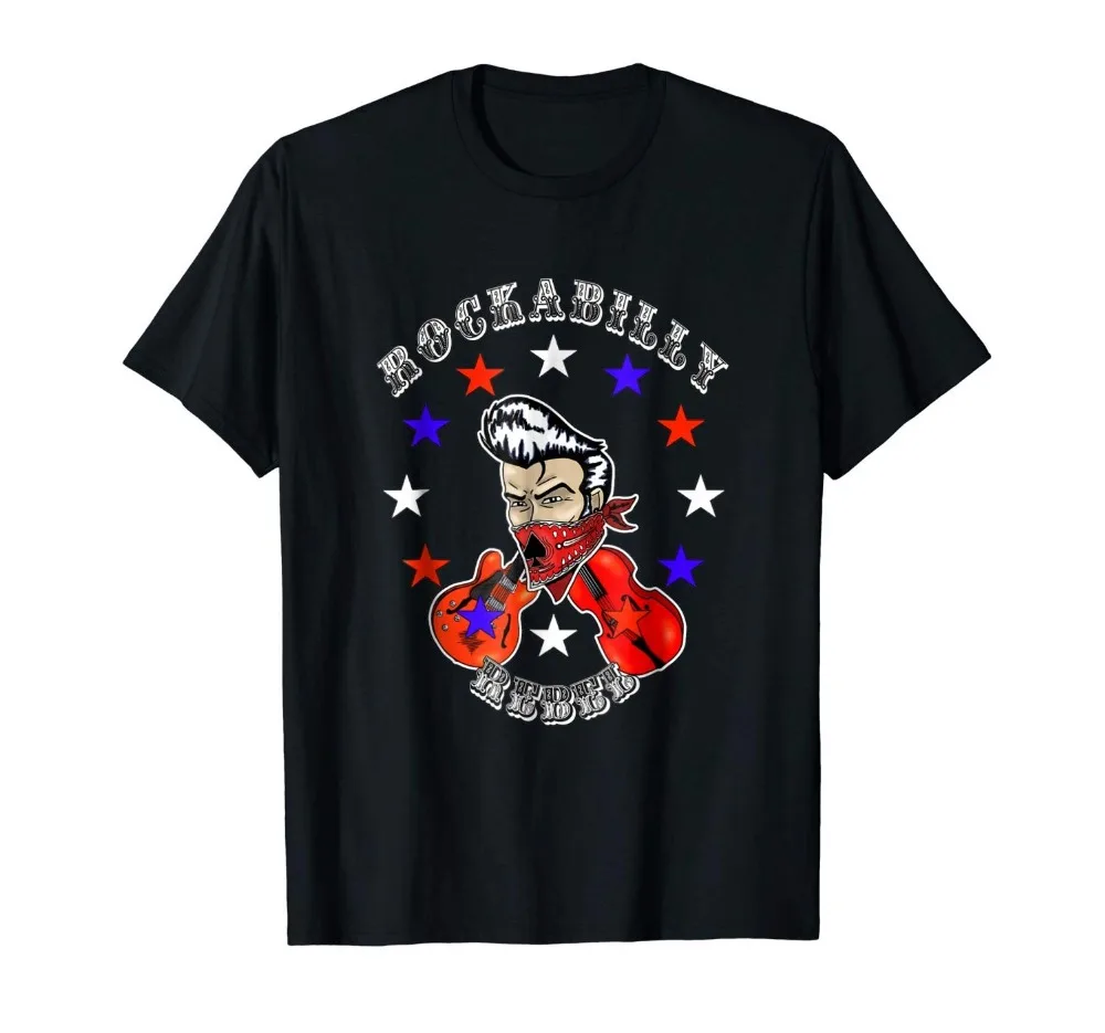 Rockabilly Rebel 2019 New Summer Men Hot Sale Fashion Top Tee 100% Cotton Humor Crew Neck Tee Basketball T Shirts
Rockabilly Rebel 2019 New Summer Men Hot Sale Fashion Top Tee 100% Cotton Humor Crew Neck Tee Basketball T Shirts