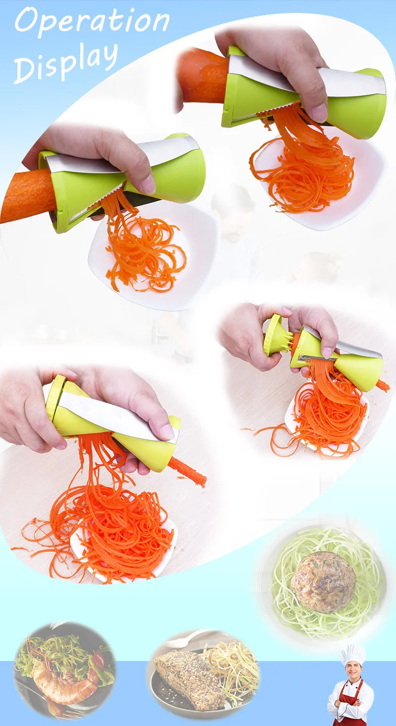 Vegetable Spiralizer Sprial Slicer 5