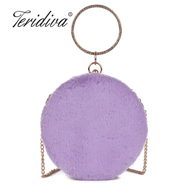 Luxury Designer Round Evening Bag Fur Bridal Wedding Round Ball Wrist Bag For Women Handbag Purse Wallet Clutch Shoulder bag
Luxury Designer Round Evening Bag Fur Bridal Wedding Round Ball Wrist Bag For Women Handbag Purse Wallet Clutch Shoulder bag