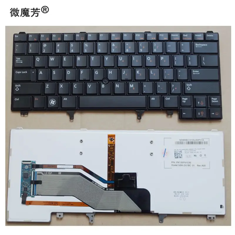 US New Replace laptop keyboard For DELL E6420 E6320 E6430 E5420 E5430 E5520 E6430s Backlit
US New Replace laptop keyboard For DELL E6420 E6320 E6430 E5420 E5430 E5520 E6430s Backlit