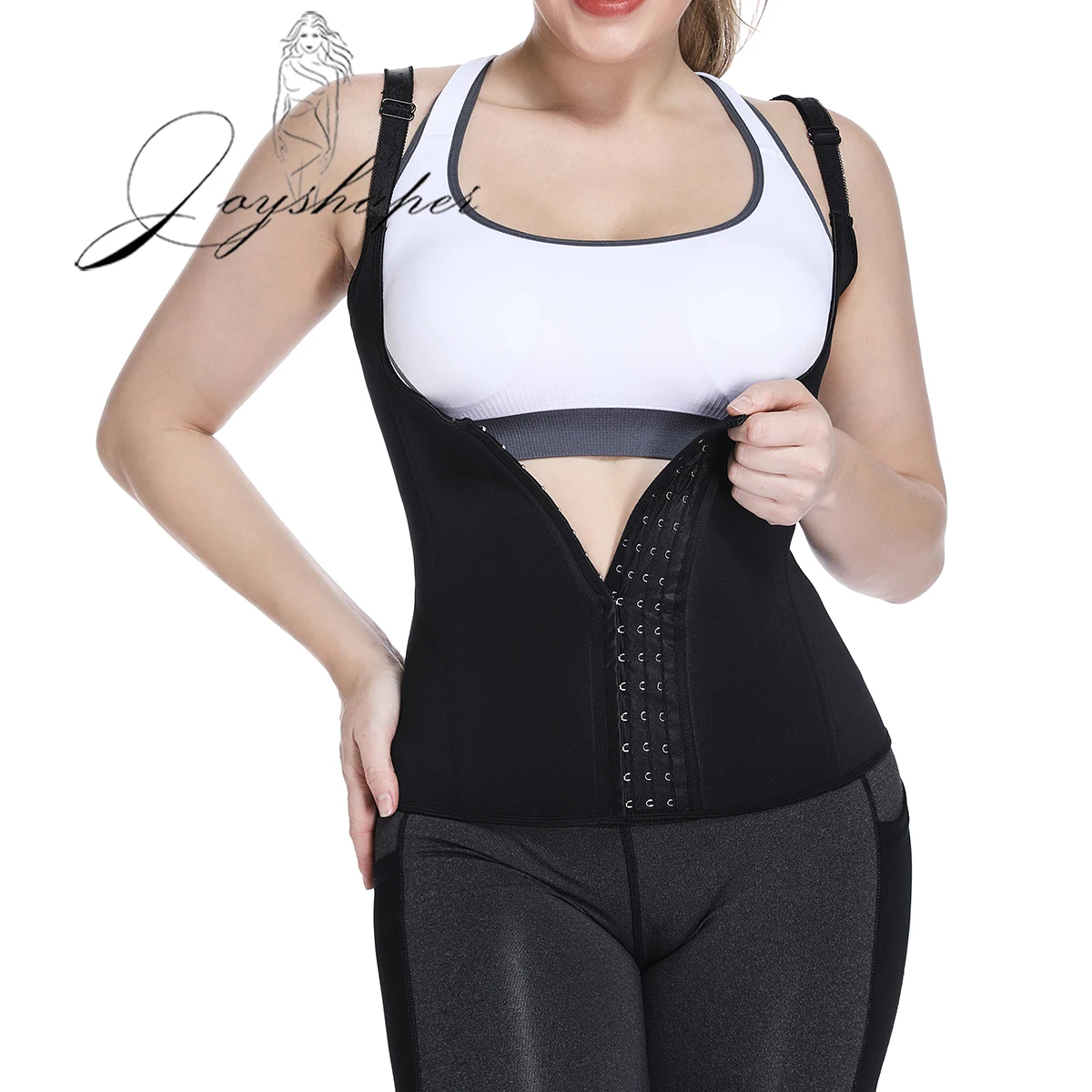 Joyshaper Neoprene Weight Loss Sweat Vest for Women Shapewear Tummy Control Underbust Waist Trainer Corset Shaper Cinchers Slim
Joyshaper Neoprene Weight Loss Sweat Vest for Women Shapewear Tummy Control Underbust Waist Trainer Corset Shaper Cinchers Slim