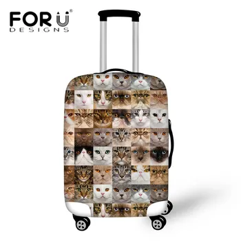 FORUDESIGNS Waterproof Luggage Protective Covers Funny Animal Cat Dog Puzzle Trolley Case for 18-30 Inch Cases Elastic Suitcase
FORUDESIGNS Waterproof Luggage Protective Covers Funny Animal Cat Dog Puzzle Trolley Case for 18-30 Inch Cases Elastic Suitcase