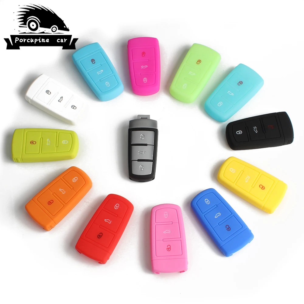 3 Button Silicone Car key cover case for Volkswagen VW Passat CC B6 B7 B7L R36 Maogotan B5 Passat 3C Cover Auto Key Accessories
3 Button Silicone Car key cover case for Volkswagen VW Passat CC B6 B7 B7L R36 Maogotan B5 Passat 3C Cover Auto Key Accessories