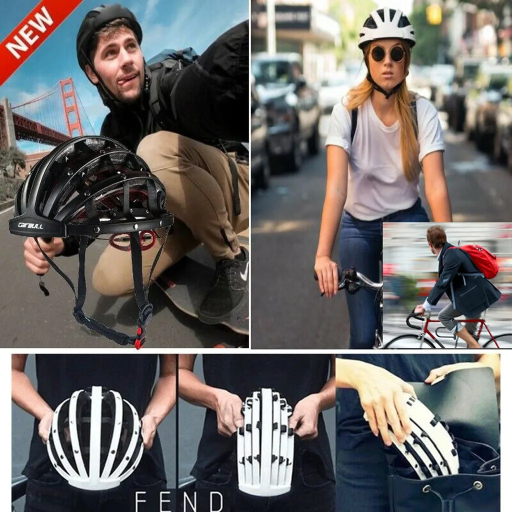 Bike Foldable Bicycle Helmet Folding Ultralight Unisex Cycling Helmets 56-62cm Men Women Road for lady 2019
Bike Foldable Bicycle Helmet Folding Ultralight Unisex Cycling Helmets 56-62cm Men Women Road for lady 2019