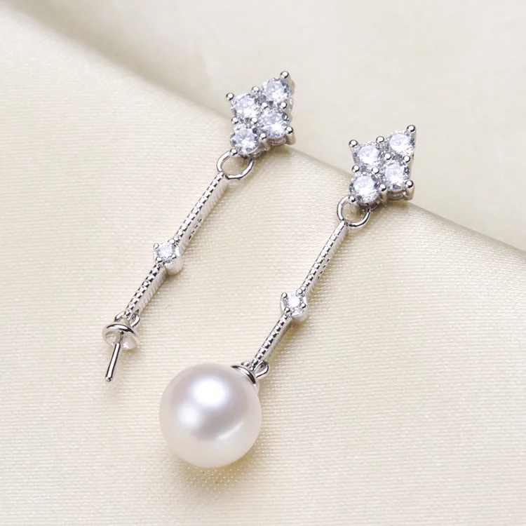 HOT Pearl Earrings Mountings, Earrings Findings Settings Jewelry Parts Fittings Drop Earrings Accessories,Free Shipping 
HOT Pearl Earrings Mountings, Earrings Findings Settings Jewelry Parts Fittings Drop Earrings Accessories,Free Shipping