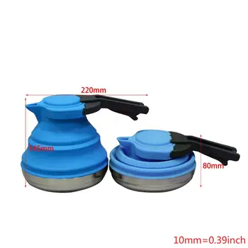 1200ML Portable Silicone Folding Kettle Kitchen Outdoor Camping Hiking Kit Stove Foldable Kettle
1200ML Portable Silicone Folding Kettle Kitchen Outdoor Camping Hiking Kit Stove Foldable Kettle