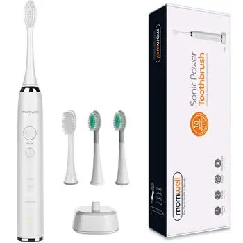 Rechargeable IPX7 Waterproof Electric Toothbrush 4 Modes Power Sonic Vibrating Toothbrush Wireless Inductive Charging
Rechargeable IPX7 Waterproof Electric Toothbrush 4 Modes Power Sonic Vibrating Toothbrush Wireless Inductive Charging