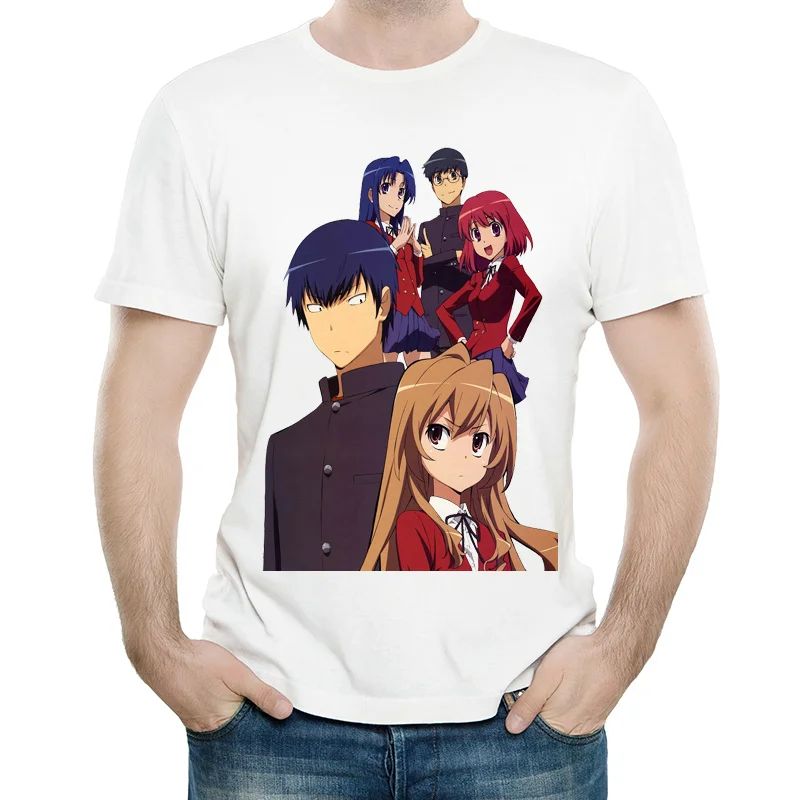 Toradora T-Shirt Mens White Color Fashion Anime Cute Style Toradora T shirt Tees Top tshirt Anime T-shirt
Toradora T-Shirt Mens White Color Fashion Anime Cute Style Toradora T shirt Tees Top tshirt Anime T-shirt