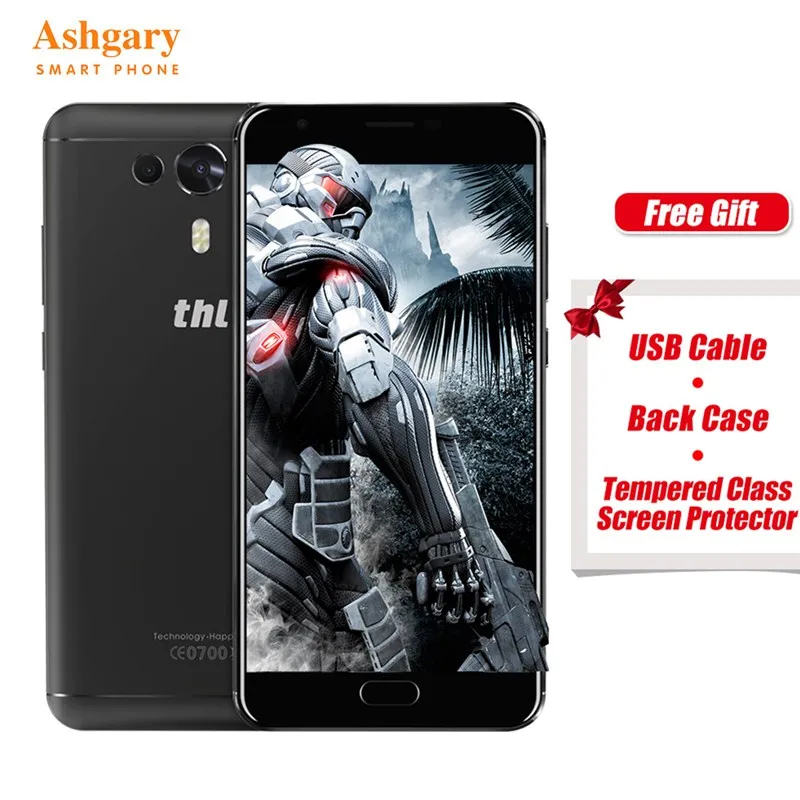 

On Sale! THL Knight 1 5.5 Inch HD Screen 4G Smartphones MTK6750T Octa core Android 7.0 3GB RAM 32GB ROM 3100mAh In Stock Phone