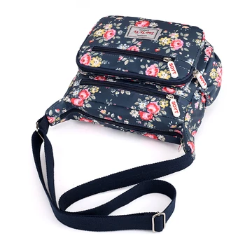 Fashion Multi-Pockets Cartoon Floral Pattern Women Shoulder Bag High Quality Waterproof Light Nylon Messenger Bag Shopping Bag
Fashion Multi-Pockets Cartoon Floral Pattern Women Shoulder Bag High Quality Waterproof Light Nylon Messenger Bag Shopping Bag
