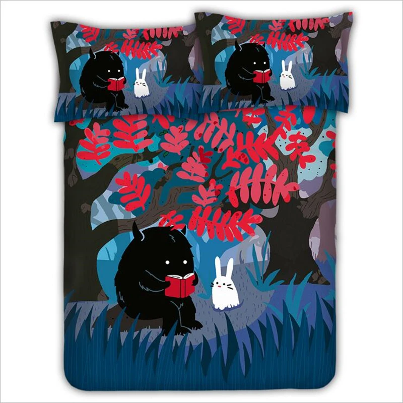 inzra personalized textile abstract bird cotton single children's bed four-piece set
inzra personalized textile abstract bird cotton single children's bed four-piece set