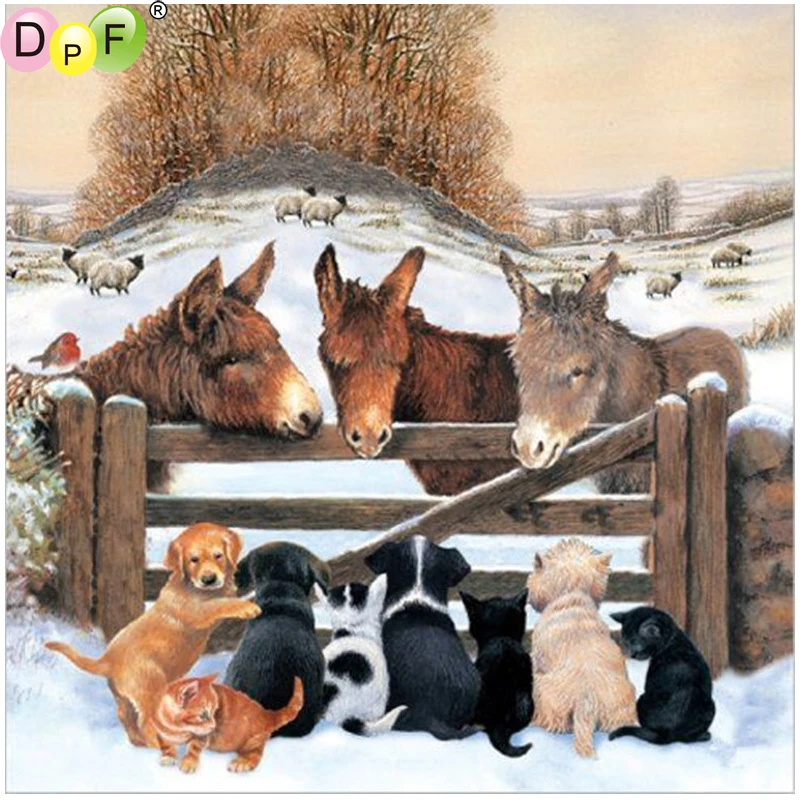 DPF DIY Dogs and donkeys 5D diamond painting cross stitch crafts diamond embroidery home decor diamond mosaic kit full square
DPF DIY Dogs and donkeys 5D diamond painting cross stitch crafts diamond embroidery home decor diamond mosaic kit full square