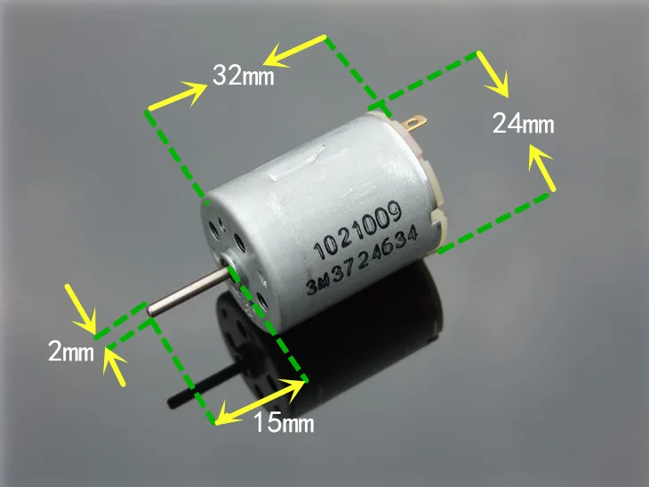 NEW 280 Strong magnetic Carbon brush DC motor 8000 to 10000 RPM 6V to 12V motor / High Torque for Toy model accessories
NEW 280 Strong magnetic Carbon brush DC motor 8000 to 10000 RPM 6V to 12V motor / High Torque for Toy model accessories