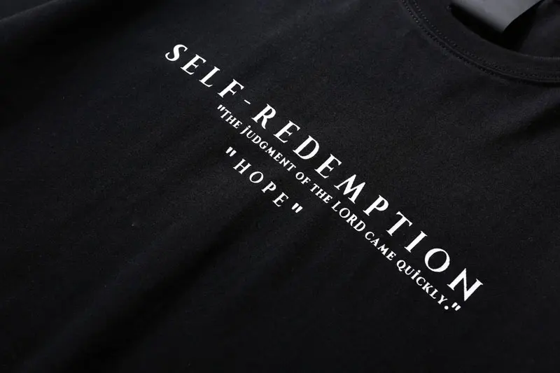 Self Redemption Patchwork Printed T-Shirt 6