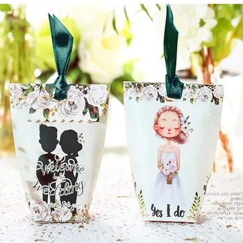 free shipping 9designs 30pcs Bride and groom green ribbon Wedding Baby shower Birthday party fairy bag cute Gift Favor Candy box
free shipping 9designs 30pcs Bride and groom green ribbon Wedding Baby shower Birthday party fairy bag cute Gift Favor Candy box