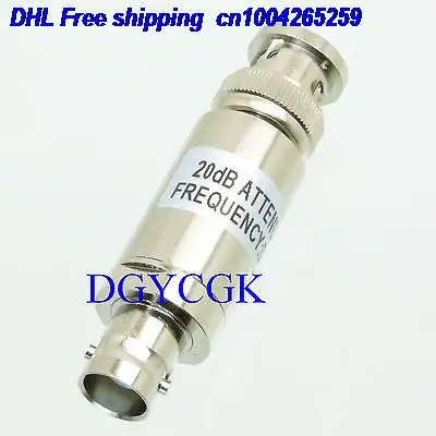 DHL 10pcs Attenuator BNC 2W 20dBi male plug to female jack DC-3.0GHZ 50ohm RF Coax M/F Attenuator 22ra
DHL 10pcs Attenuator BNC 2W 20dBi male plug to female jack DC-3.0GHZ 50ohm RF Coax M/F Attenuator 22ra