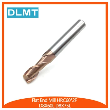 HRC60 2F-D8.0X60L D8.0X75L 8mm 1Pcs Square EndMills Solid Carbide Flat Spiral ALTiN Coated for CNC Lathe Machining Center
HRC60 2F-D8.0X60L D8.0X75L 8mm 1Pcs Square EndMills Solid Carbide Flat Spiral ALTiN Coated for CNC Lathe Machining Center