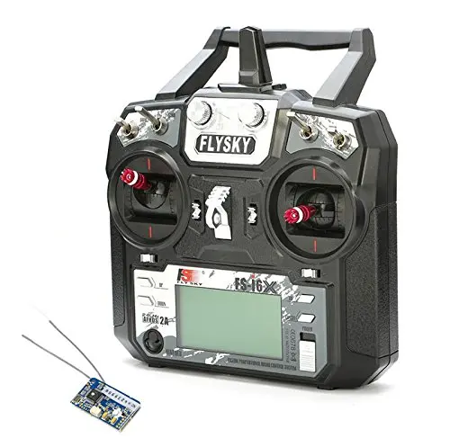 FlySky FS-i6X Transmitter and FS-X6B 6 Channel 2.4GHz Receiver Radio Remote Control Combo for FPV Racing Quadcopter Drone
FlySky FS-i6X Transmitter and FS-X6B 6 Channel 2.4GHz Receiver Radio Remote Control Combo for FPV Racing Quadcopter Drone