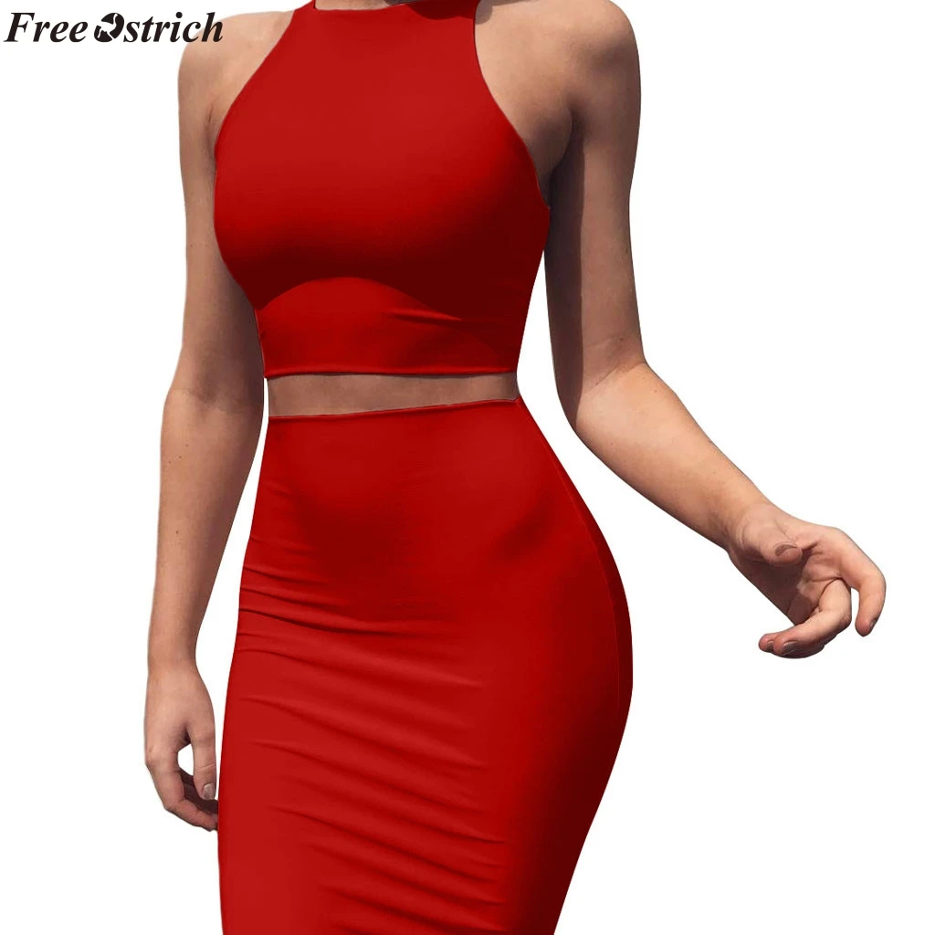 FREE OSTRICH 2019 Ladies summer explosions sleeveless suit mid slim two-piece vest dress sukienka damska plus size
FREE OSTRICH 2019 Ladies summer explosions sleeveless suit mid slim two-piece vest dress sukienka damska plus size