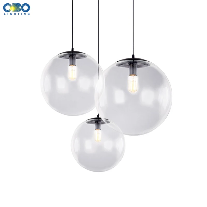 Glass Pendant Lamp E27 Parlor/Dining Room/Bedroom Modern Lighting Vintage Cord Pendant Lights LED Transparent Glass Ball
Glass Pendant Lamp E27 Parlor/Dining Room/Bedroom Modern Lighting Vintage Cord Pendant Lights LED Transparent Glass Ball