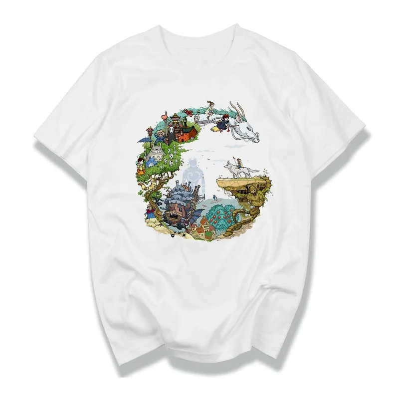 Studio Ghibli Miyazaki Hayao Anime Spirit Away Mask No Face Bank Totoro Cartoon Men Women 3D Clothes Summer T-Shirt T Shirt Geek
Studio Ghibli Miyazaki Hayao Anime Spirit Away Mask No Face Bank Totoro Cartoon Men Women 3D Clothes Summer T-Shirt T Shirt Geek
