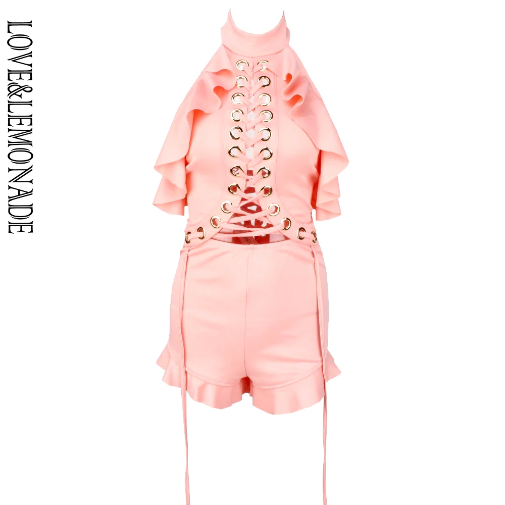 Love&Lemonade Pink Cut Out Metal Ring Cross Straps Ruffles Playsuits LM0136
Love&Lemonade Pink Cut Out Metal Ring Cross Straps Ruffles Playsuits LM0136