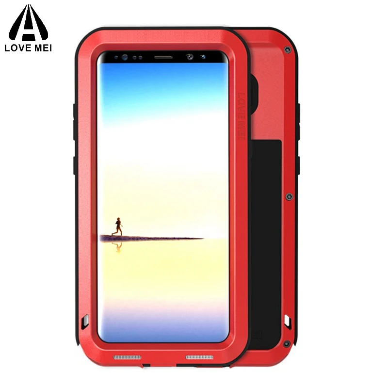 Love mei Aluminum Metal Cover For Samsung Note8 Cases Armor Shockproof Full Body Phone Cover For Samsung Galaxy Note 8 Case
Love mei Aluminum Metal Cover For Samsung Note8 Cases Armor Shockproof Full Body Phone Cover For Samsung Galaxy Note 8 Case