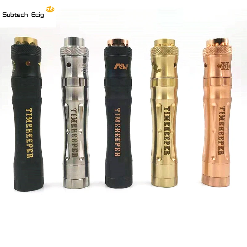 Newest AV LYFE timekeeper MOD kit AV timekeeper Mechanical electronic cigarette MOD with AV Battle RDA vape kit High quality
Newest AV LYFE timekeeper MOD kit AV timekeeper Mechanical electronic cigarette MOD with AV Battle RDA vape kit High quality
