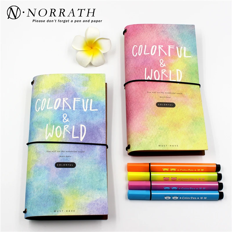 Image NORRATH Kawaii Stationery Cute Notebook Planner Notepad Diary Book Journal Record Office School Supplies For Kids Gifts