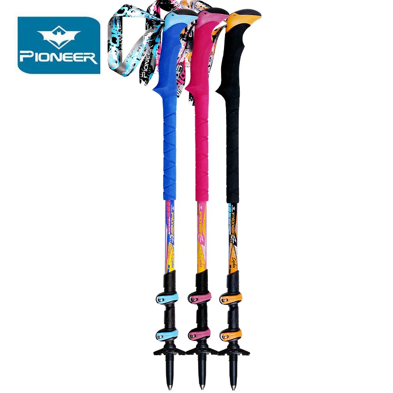 2 Piece Pioneer Hiking Poles Carbon fiber Nordic Walking Sticks Non-slip EVA foam handle Trekking Pole Walking Cane Camping Gear
2 Piece Pioneer Hiking Poles Carbon fiber Nordic Walking Sticks Non-slip EVA foam handle Trekking Pole Walking Cane Camping Gear