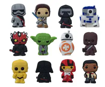 12PCS Star Wars Pvc Cartoon Paper Clips STAR WARS Bookends Office & School Accessories Conductive To Collect Bind Classify
12PCS Star Wars Pvc Cartoon Paper Clips STAR WARS Bookends Office & School Accessories Conductive To Collect Bind Classify