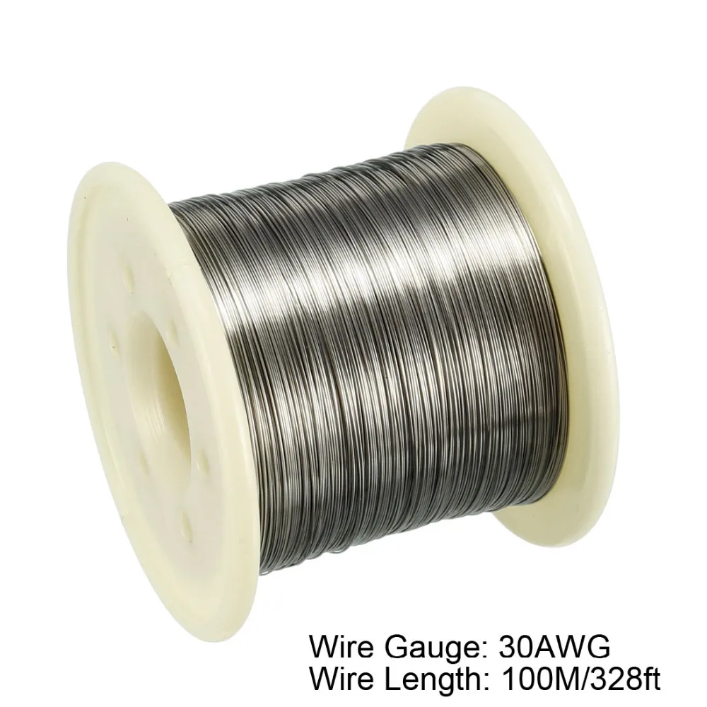 UXCELL 1pcs Heating Resistor Wire Nichrome 32/30/28/27/24/22/21/20AWG 100/50/20m Length Resistance Wires for Heating Elements
UXCELL 1pcs Heating Resistor Wire Nichrome 32/30/28/27/24/22/21/20AWG 100/50/20m Length Resistance Wires for Heating Elements