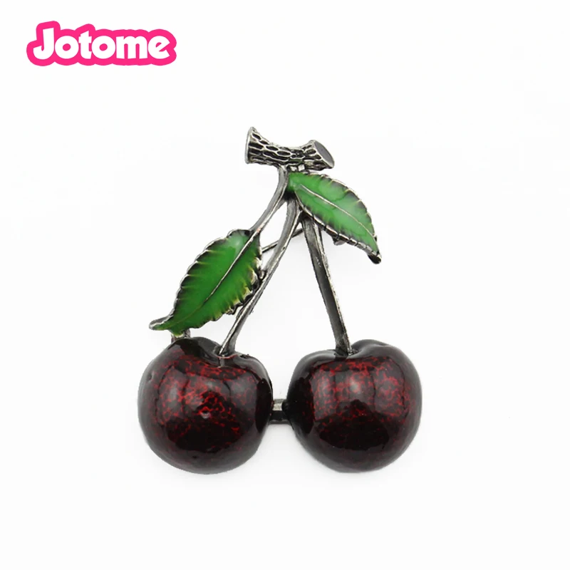 girls lovely vintage jewellery cherry Berry fruit red enamel badge lapel pin brooch clothes decoration 
girls lovely vintage jewellery cherry Berry fruit red enamel badge lapel pin brooch clothes decoration